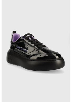 Armani Exchange Маратонки в черно XUX157 XV588 S077 - Pepit.bg