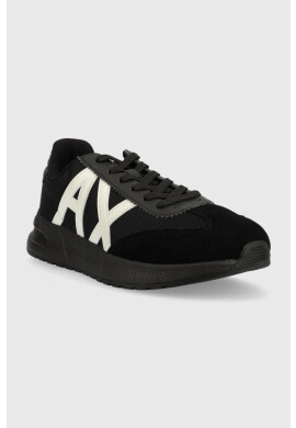 Armani Exchange Маратонки в черно - Pepit.bg