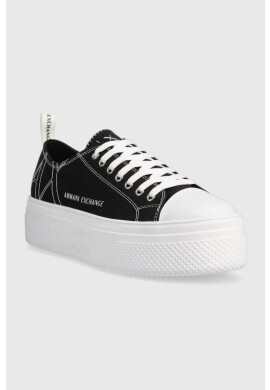 Armani Exchange Ниски кецове в черно XDX115.XV695.S526 - Pepit.bg