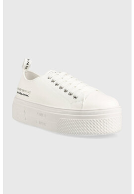 Armani Exchange Ниски кецове в бяло XDX131.XV694.00894 - Pepit.bg