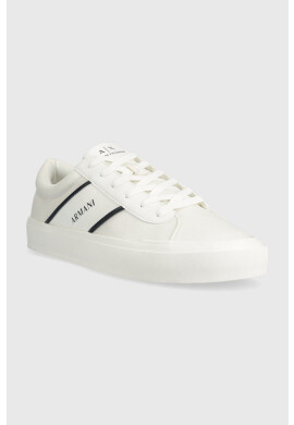Armani Exchange Ниски кецове в бяло XUX165.XV652.S522 - Pepit.bg