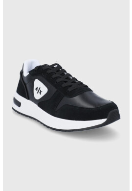 Armani Exchange Обувки в черно - Pepit.bg