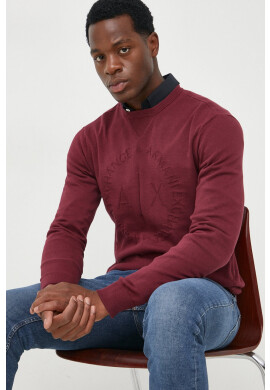 Armani Exchange Памучен пуловер - Pepit.bg