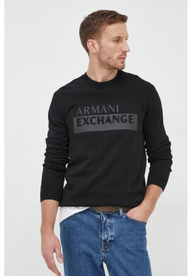 Armani Exchange Памучен пуловер - Pepit.bg