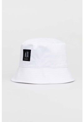 Armani Exchange Памучна капела в бяло от памук - Pepit.bg