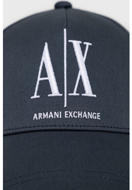 Armani Exchange Памучна шапка - Pepit.bg
