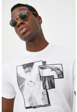 Armani Exchange Памучна тениска - Pepit.bg
