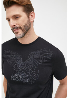 Armani Exchange Памучна тениска - Pepit.bg