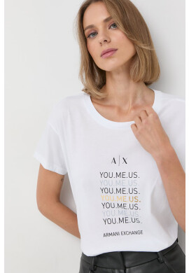 Armani Exchange Памучна тениска - Pepit.bg