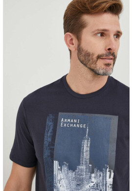 Armani Exchange Памучна тениска - Pepit.bg