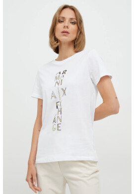 Armani Exchange Памучна тениска - Pepit.bg