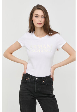 Armani Exchange Памучна тениска - Pepit.bg