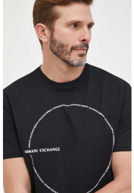 Armani Exchange Памучна тениска - Pepit.bg