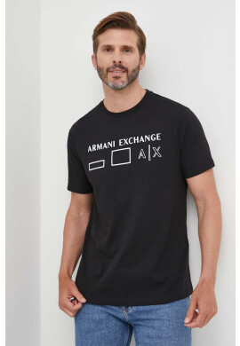 Armani Exchange Памучна тениска - Pepit.bg