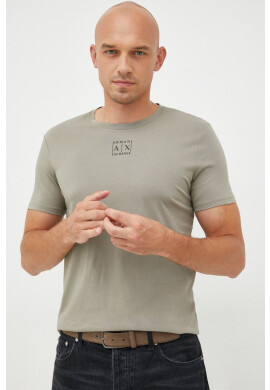 Armani Exchange Памучна тениска - Pepit.bg