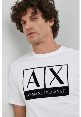 Armani Exchange Памучна тениска - Pepit.bg