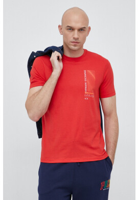 Armani Exchange Памучна тениска - Pepit.bg