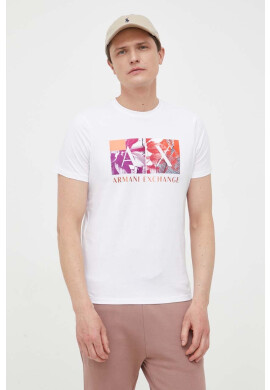 Armani Exchange Памучна тениска - Pepit.bg