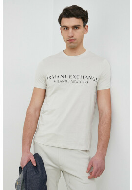Armani Exchange Памучна тениска - Pepit.bg
