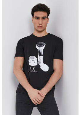 Armani Exchange Памучна тениска - Pepit.bg
