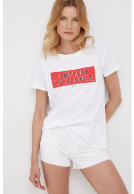 Armani Exchange Памучна тениска - Pepit.bg