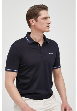 Armani Exchange Памучна тениска с яка - Pepit.bg