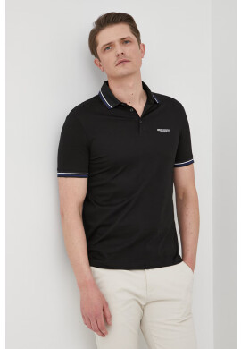 Armani Exchange Памучна тениска с яка - Pepit.bg