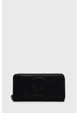 Armani Exchange Портфейл дамски в черно - Pepit.bg