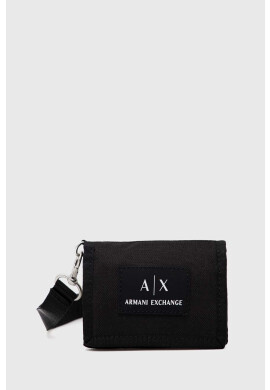 Armani Exchange Портмоне мъжки в черно - Pepit.bg