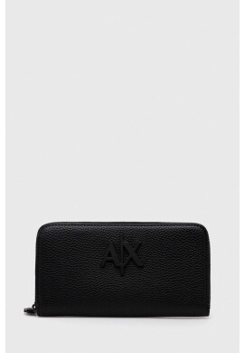 Armani Exchange Портмоне дамски в черно - Pepit.bg