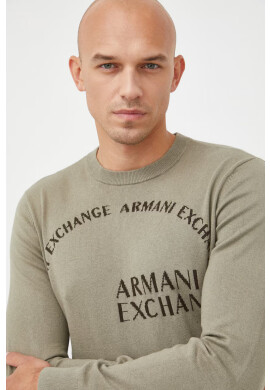 Armani Exchange Пуловер с кашмир - Pepit.bg