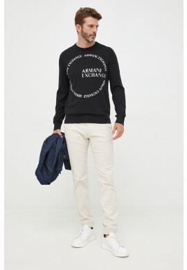 Armani Exchange Пуловер с кашмир - Pepit.bg