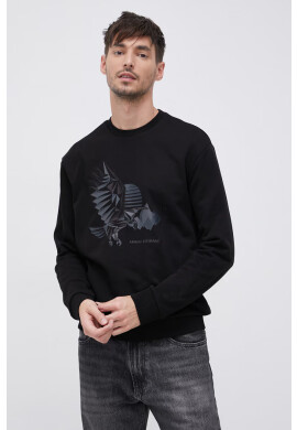 Armani Exchange Суичър в червено с апликация - Pepit.bg