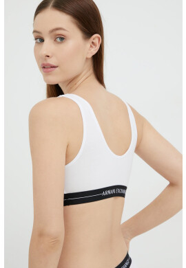 Armani Exchange Сутиен в бяло - Pepit.bg