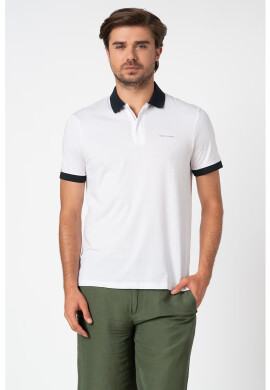 Armani Exchange Тениска с яка - Pepit.bg