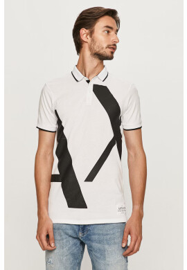 Armani Exchange Тениска с яка - Pepit.bg