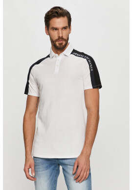 Armani Exchange Тениска с яка - Pepit.bg
