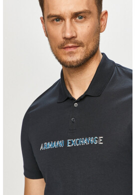 Armani Exchange Тениска с яка - Pepit.bg