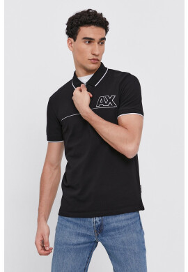 Armani Exchange Тениска с яка - Pepit.bg