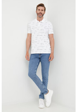 Armani Exchange Тениска с яка - Pepit.bg