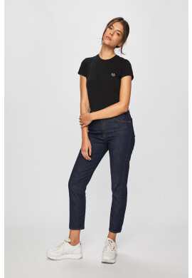 Armani Exchange Топ в черно - Pepit.bg