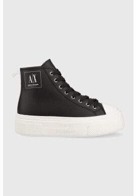 Armani Exchange Високи кецове в черно XDZ025.XV694.00002 - Pepit.bg