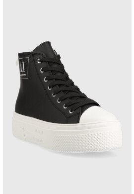 Armani Exchange Високи кецове в черно XDZ025.XV694.00002 - Pepit.bg