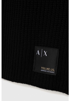 Armani Exchange Вълнен шал - Pepit.bg