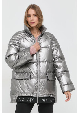 Armani Exchange Яке в сребристо със зимна изолация - Pepit.bg