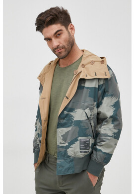 Armani Exchange Яке с две лица мъжка с преходна изолация с уголемена кройка - Pepit.bg