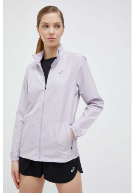 Asics Яке за бягане Core в лилаво - Pepit.bg