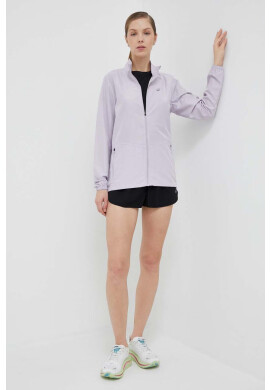 Asics Яке за бягане Core в лилаво - Pepit.bg