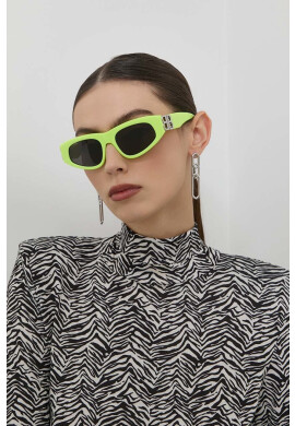 Balenciaga Слънчеви очила в зелено - Pepit.bg