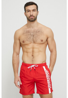 Bikkembergs Плувни шорти в червено - Pepit.bg